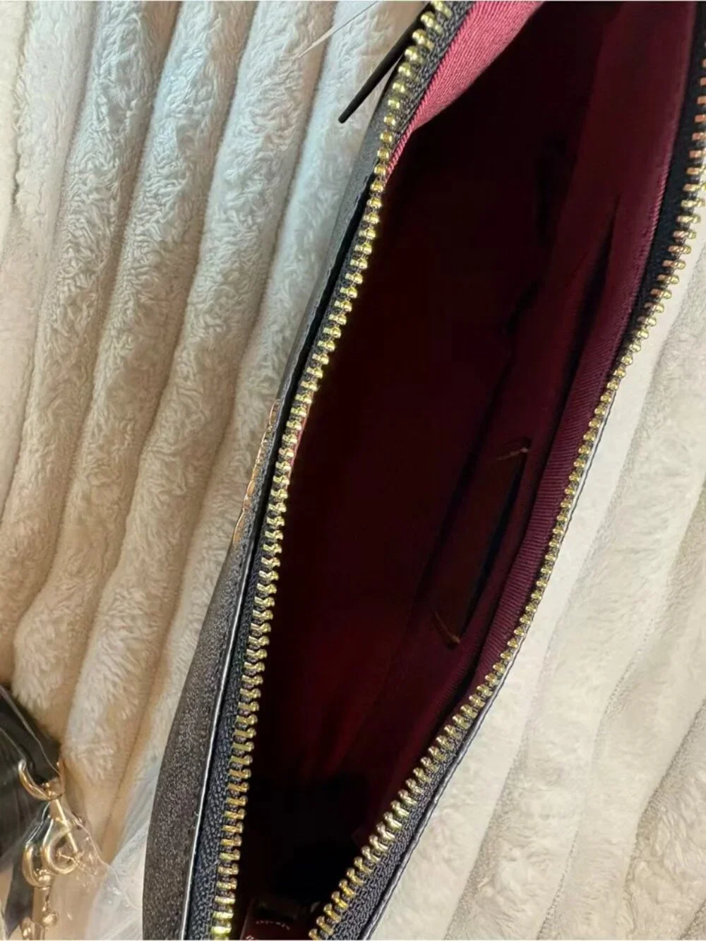 Coach classic brown‑black